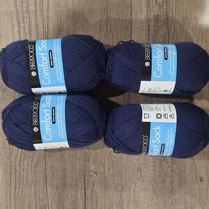 Berroco brand new Casual Blue Comfort Sock Yarn quantity 4